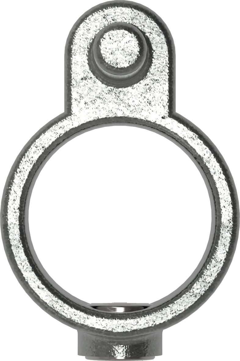 Rohrverbinder Stellringzapfen Ø 33-7 mm -1- - Temperguss verzinkt - 140B34-140B34