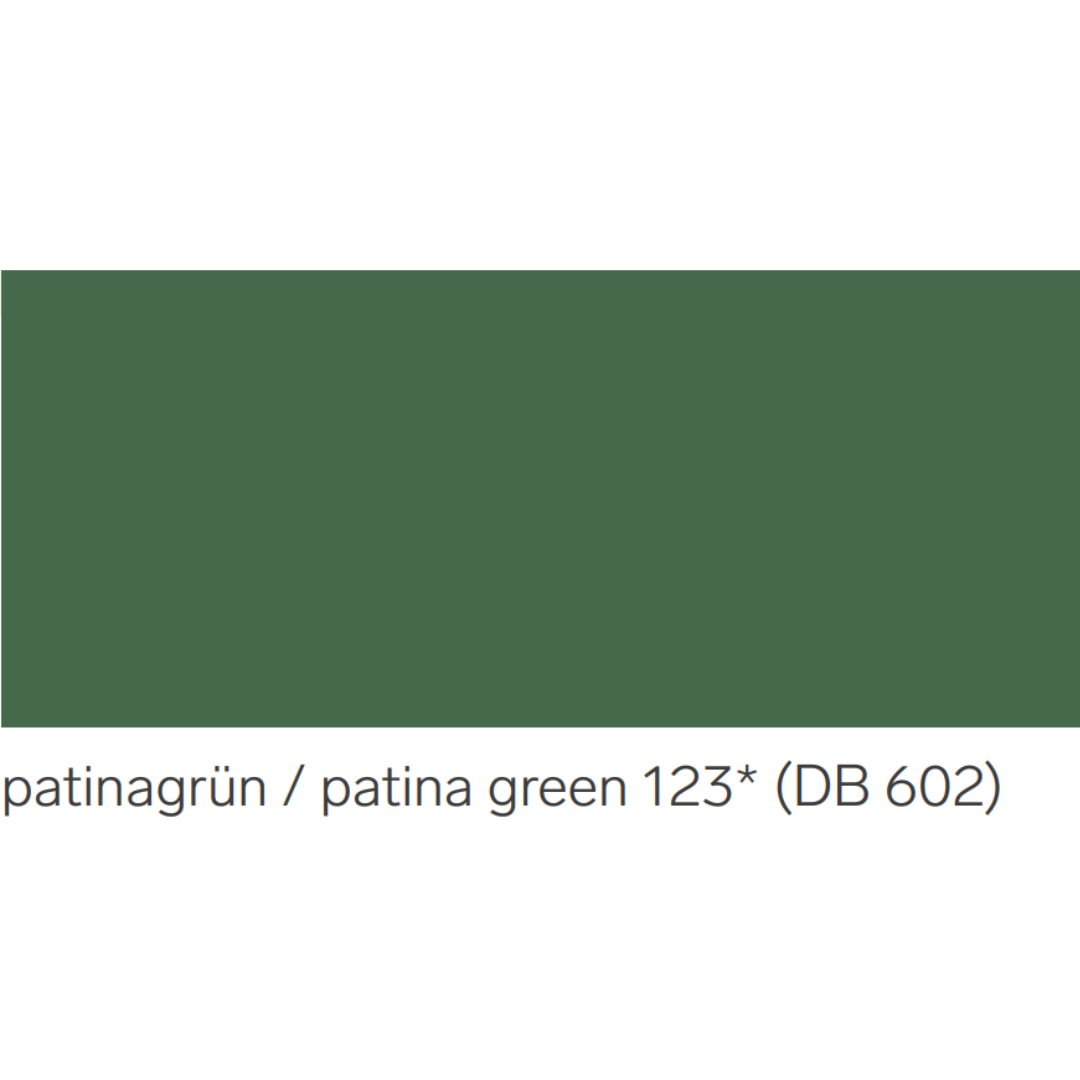 SCHUPPENPANZER-P Dickschicht 0609 patinagruen 123 DB 602 750 ml fuer Zaeune und STAHL-67-1042.8