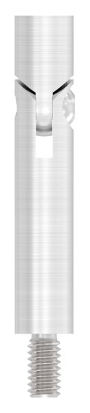 Edelstahl Gelenkstift Ø 14 x 76 mm - verstellbar - Aussen - und Innengewinde -V2A-11-2182.4