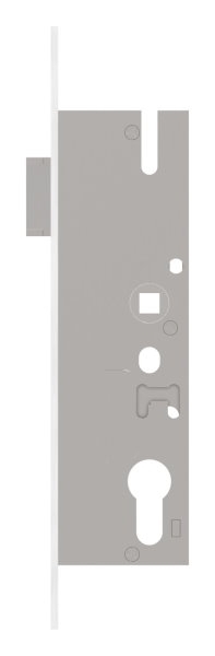 Rohrrahmenschloss verzinkt Dornmass 40mm Abstand 72mm Stulpe Edelstahl geschliffen-88-1160103.72