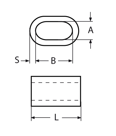 Pressklemme Aluminium Laenge- 6 – 46 mm- Verkauf in VPE-66-64-411.8471