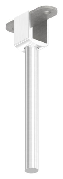 Anschlussstift V2A L 145 mm Ø12 mm Nut 24x24 mm voll fuer LED Handlauf-88-11LED-NU-01.240