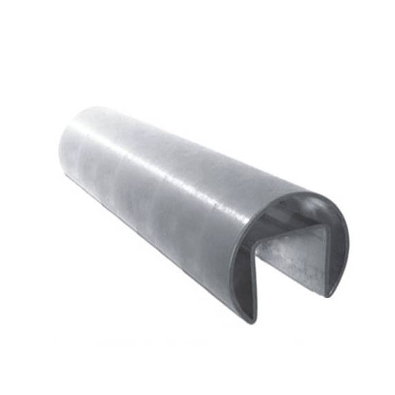 Nutrohr Edelstahl V2A Ø 42-4 x 1-5 mm L = 1250 mm geschliffen fuer Glas-89-11A69250421250-A.4