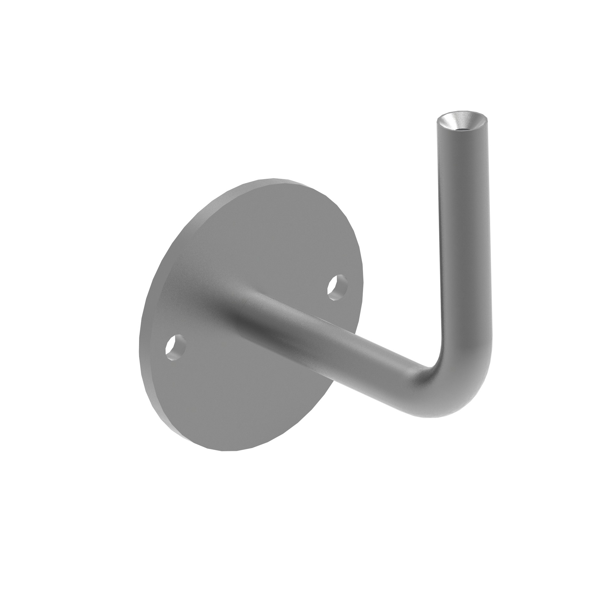 Handlaufhalter Edelstahl AISI 304 Wandmontage geschliffen-89-11A0114266M6-A.4