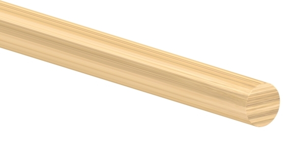 Holzhandlauf Eiche- Ø 42-4mm- L- 2m-88-11H-EI42.2000