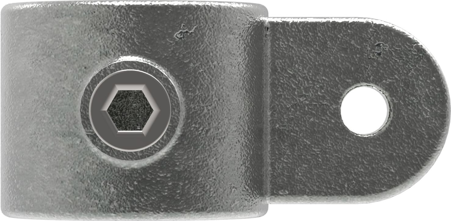 Rohrverbinder Gelenkauge einfach Ø 26-9 mm -3-4- - Temperguss verzinkt - 173MA27-173MA27