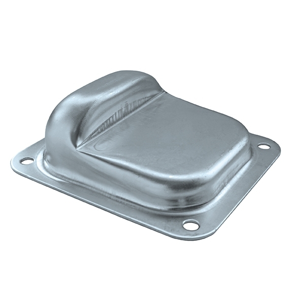Mittelanschlag Stahl 120 x 100 x 42 mm Verzinkt fuer Fluegeltore-89-11B132S-A.4