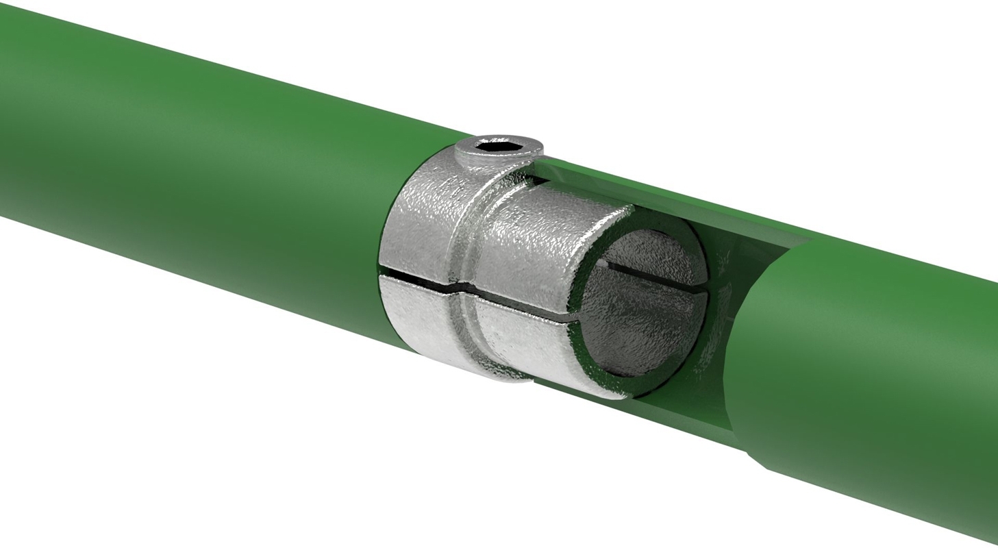 Rohrverbinder Verbindungsstueck innen Ø 26-9 mm -3-4- - Temperguss verzinkt - 150A27-150A27
