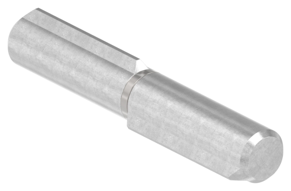 Anschweissband Edelstahl V2A L 80 mm Ø 12 mm Bolzen Ø 7 mm festem Stift geschliffen Korn 240-88-1156510-240.80