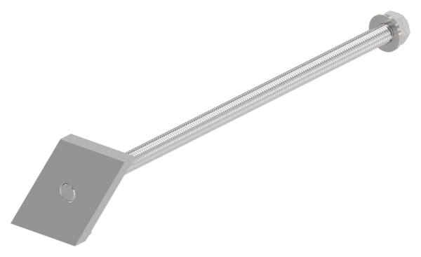 Montage-Platte fuer Montage-System FLEX-MOUNT PRO- fuer Daemmblock 260mm- L=314mm-88-11VDE-FLEX-MP.260