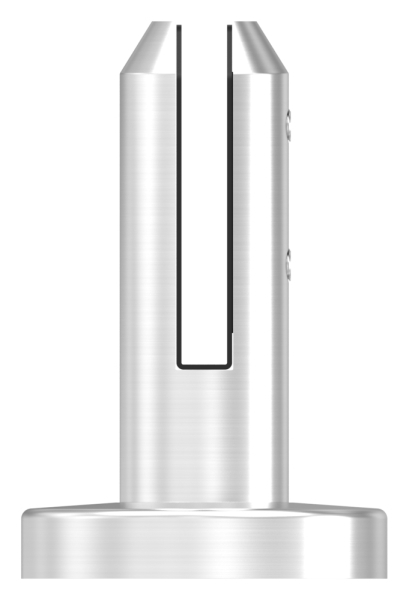 Bodenglashalter rund Edelstahl Duplex 2205 -V4A- fuer Glas 12 - 12-76 mm-88-1151290.V4A
