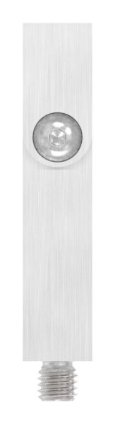 Vierkant Edelstahl Traegerstift Ø 14x14 mm mit Gelenk- Aussen- und Innengewinde V2A-12-2166.4