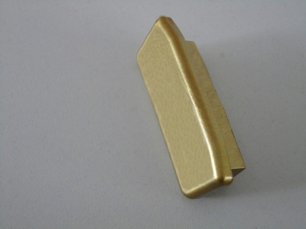 Endkappe fuer Handlauf 40 x 8 mm- gold-88-11EK-C408.020