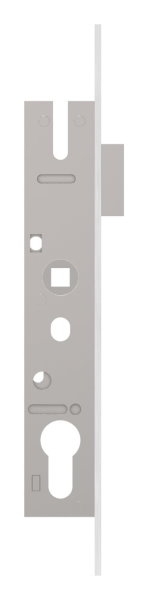 Rohrrahmenschloss verzinkt- Stulpe Edelstahl geschliffen- Abstand 72 mm- Dornmass 18 mm-88-1140106.72