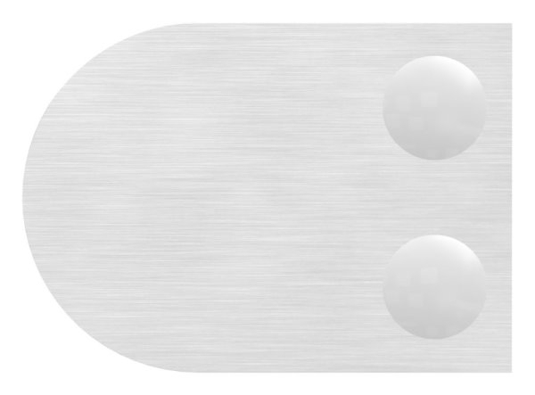 Glasklemme 63x45x28 mm mit AbZ fuer Flachanschluss- V2A-10-2200ABZ.4