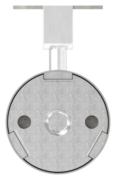 Handlaufhalter fuer LED Handlauf  -Ronde und Buegel verschweisst- V2A-88-11LED-NU-HH.240