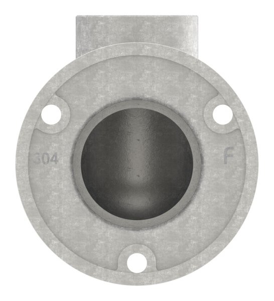 Wandhalter V2A fuer Rohr Ø 42-4 mm 90° kurz zum Stecken-11-3683.4