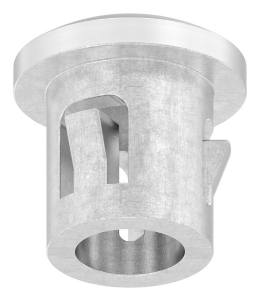 Endkappe V4A Edelstahl fuer Rohr Ø 12 mm- Wand 1-0 mm- gewoelbt zum Einschlagen-11-4100.1