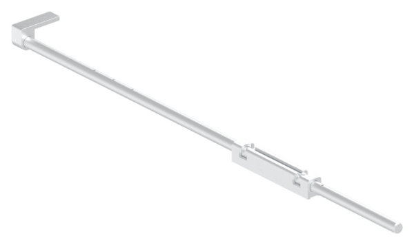 Bodenriegel XL mit Laenge 1000mm- zum Anschrauben- blank-88-1156711-ALU.BL