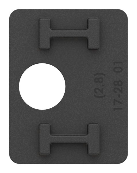 1 Paar Gummis zu Glasklemme 52x52x32-5 mm AbZ fuer 11-52 mm Glas VSG-10-3114ABZ.0