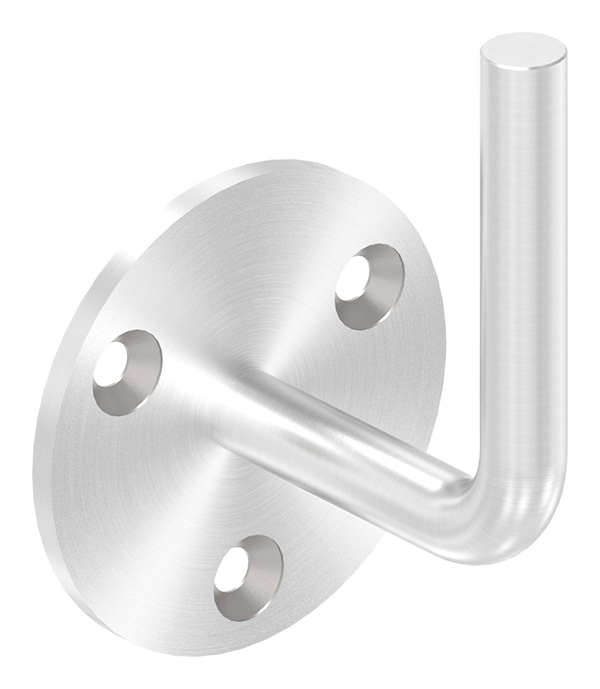 Handlaufhalter mit Ronde 70x4 mm zum Anschweissen V2A-11-2029-62.4