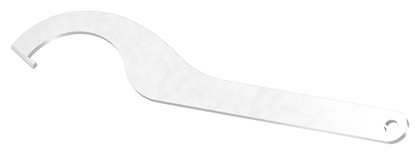 Hakenschluessel fuer Glaspunkthalter Ø 72 mm-10-5003.4