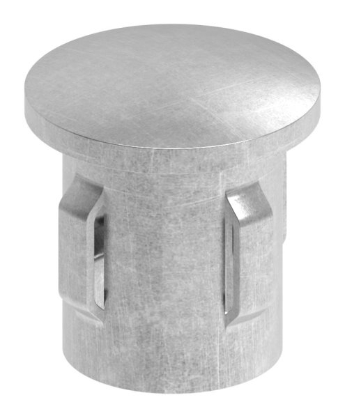 Einschlagkappe Stahl roh fuer Rohr Ø 26-9 mm- Wandstaerke 1-8-2-2 mm- gewoelbt-88-11166.2600