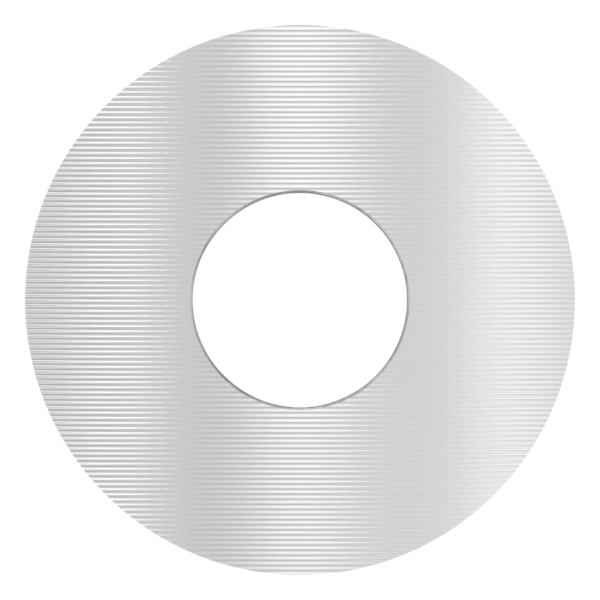 Ausgleichsstueck Edelstahl V2A fuer Rohr Ø 42-4 mm- Ø 18 mm- Bohrung Ø 7 mm-88-1151340-240.42