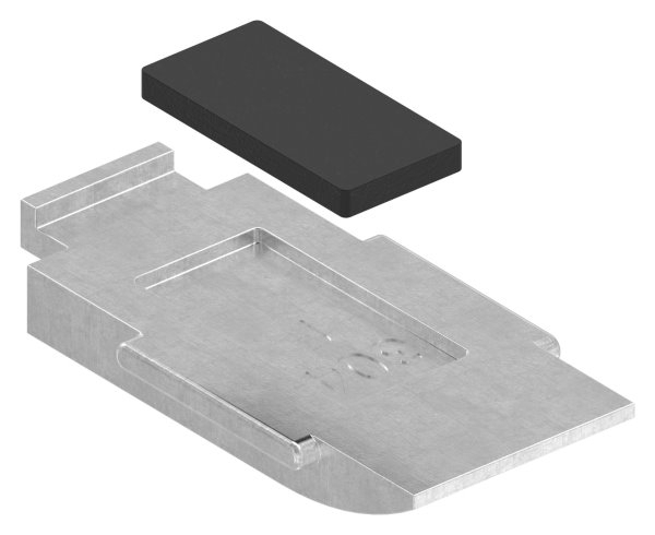 Sichtschutz Sicherungsboden EK Mod- 25- in V2A-88-1125-EK-B.V2A