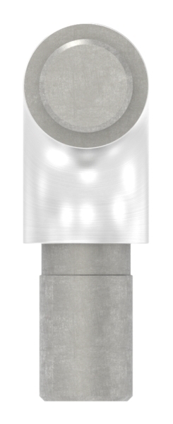 Rohrverbinder 90° V2A fuer Rohr Ø 12 x 1-5 mm zum Kleben K240 geschl-88-1150428.240