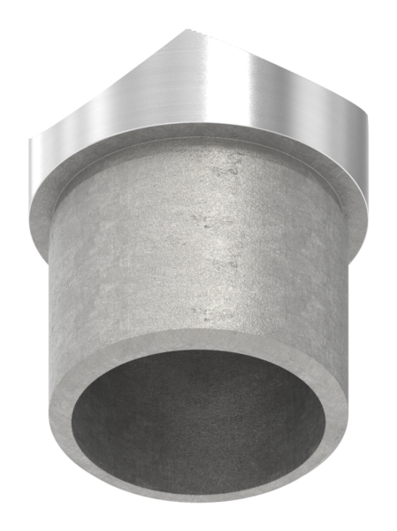 Rohrsattel zum Kleben fuer Rundrohr Ø 33-7x2-0 mm V2A-11-3324.4