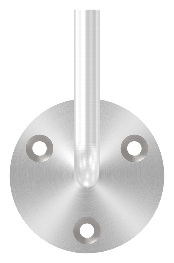 Handlaufhalter mit Ronde 70x4 mm zum Anschweissen V2A-11-2029-62.4