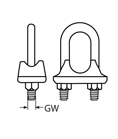Drahtseilklemme fuer Drahtseil- 2 – 22 mm V4A- Verkauf in VPE-66-64-411.8248