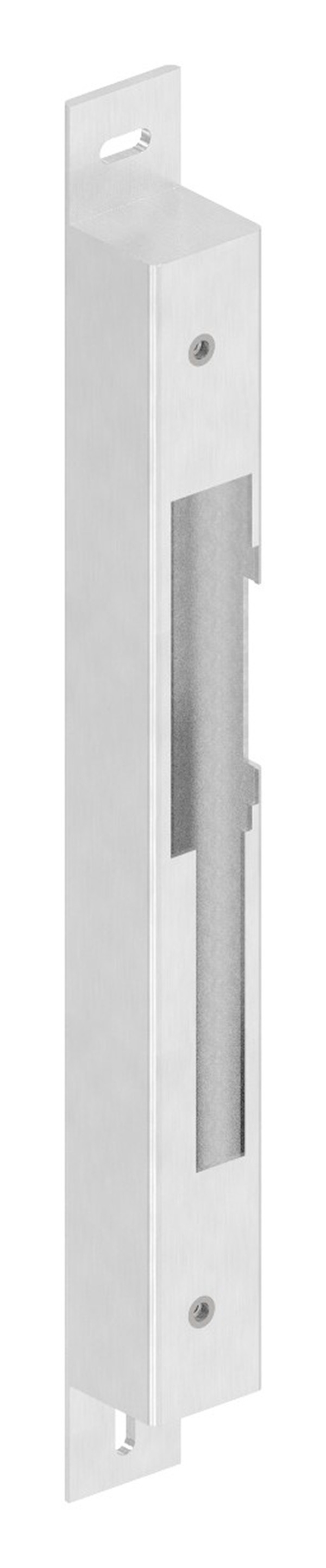 Gegenkasten Edelstahl V2A- geschliffen Korn 240- 40 mm- Abstand 72-92 mm- DIN Links-88-1159115-240.L