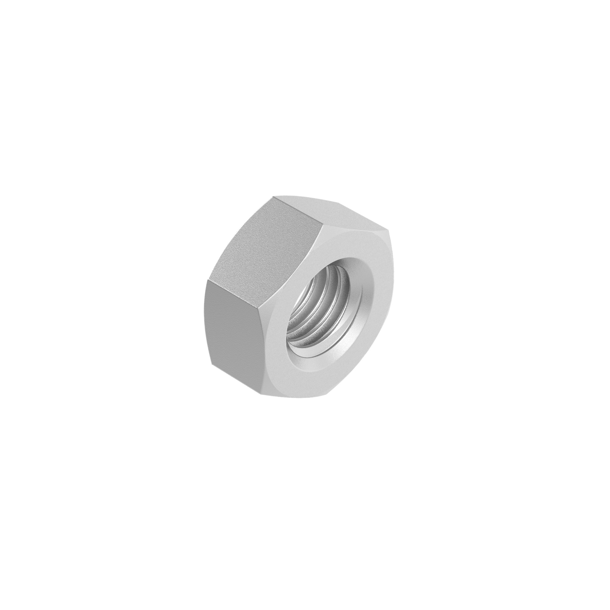 Sechskantmutter Edelstahl AISI 304 M10 Dicke 8 mm DIN 934-89-11ADIN934M10-A.4