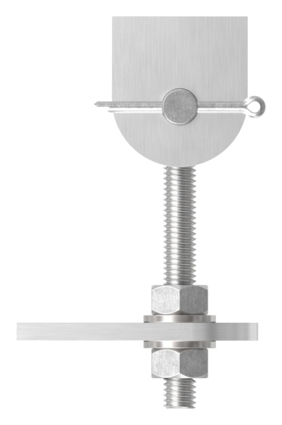 Torband 180° verstellbar- Gewinde M12- V4A-88-11121-M12.V4A