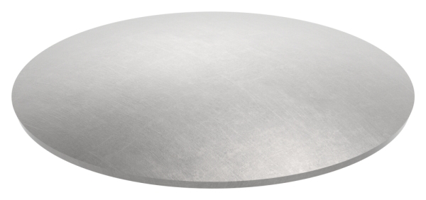 Klopperboden Rohrabschluss Ø 101-0x2-5 mm Stahl roh Hoehe- 12 mm-30-2770.8