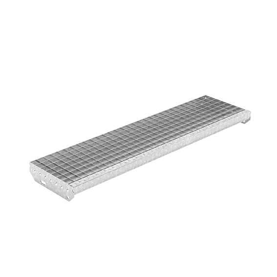 Gitterroststufe 700 x 240 MW 30-30 TS 30-2 Rutschhemmung R10-24-702430302.7