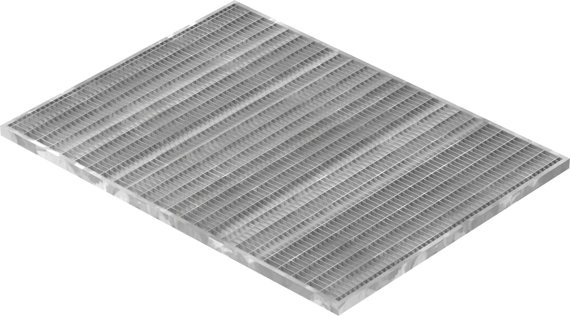 Lichtschachtrost Baunormrost - Masse-  590x790x20 mm 30-10 mm - aus S235JR -St37-2- im Vollbad feuerverzinkt-23-59793120.7
