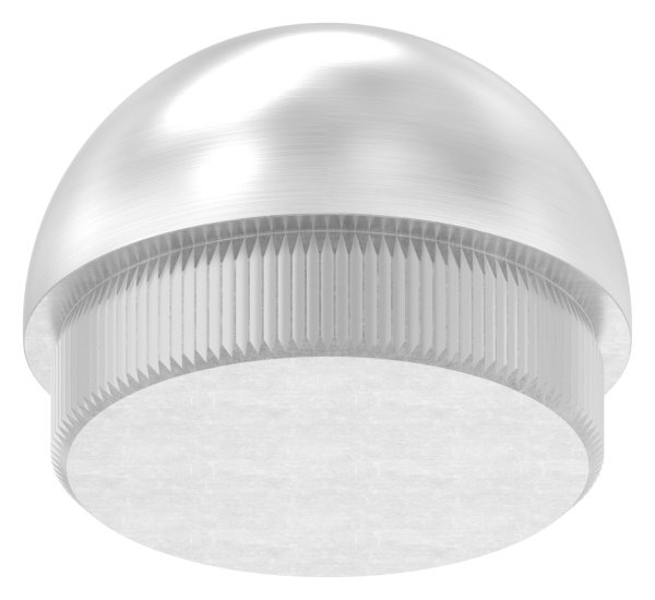 Rohrstopfen fuer Ø 40-0x2-0 mm halbrund zum Einschlagen V2A-11-5043.4