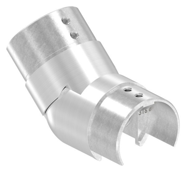 Verbinder flexibel Edelstahl V4A fuer Nutrohr Ø 60-3 x 1-5 mm 25-55°-88-1160353.V4A