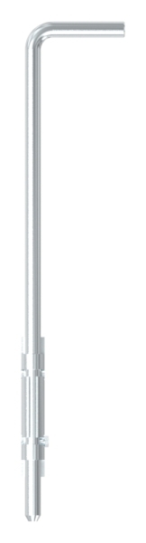 Torriegel Stahl L 500 mm zum Anschrauben verzinkt-30-3863.8