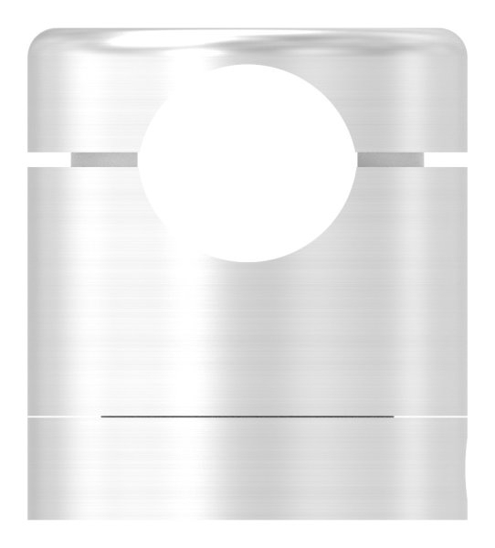 BRENK-fix® Grundhalter fuer Staebe Ø 14mm- ALU-88-11BR-R14M8.ALU