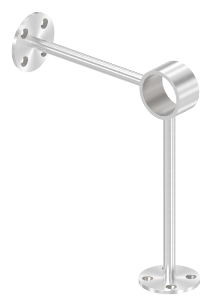 Fusslaufstuetze Edelstahl V2A fuer Rohr Ø 42-4 mm geschliffen Korn 240-88-1170012-240.42