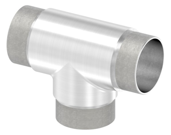 T-Stueck V2A Ø 48-3x2-0 mm Steckfitting egal-11-3677.4