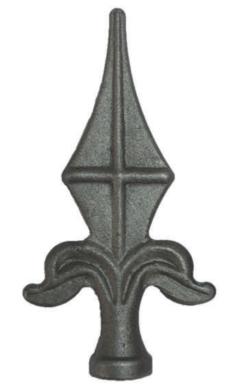 Zaunspitze Stahl geschmiedet  80 mm- B 42 mm Zaun - Tor roh-89-11E2133P80-A.4