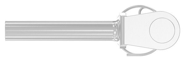 Gabelterminal Edelstahl V4A M6 Innengewinde Linksgewinde-88.11100057006