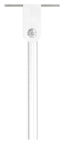 Stift mit Anschlussplatte und Gelenk fuer LED-Handlauf- V2A-88-11LED-NU-02-240.KD