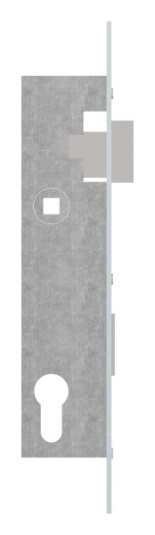 Rohrrahmenschloss verzinkt- Abstand 92 mm- Dornmass 30 mm-11-3922.7
