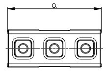 Rohrverbinder - Kreuzstueck aufklappbar - 119D48-V - 48-3 mm - 1 1-2- - Feuerverzinkt u. Elektrogalvanisiert-119D48-V